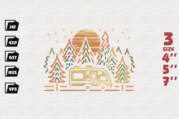 Camping Embroidery: A Designer’s Review