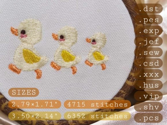 Review: 3 Chicks Machine Embroidery Design File