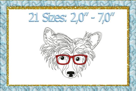 Review: Chinese Crested Glasses Embroidery for Holiday Gifts