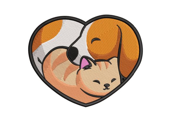 Review: Love Cat and Dog Embroidery Design for Holidays