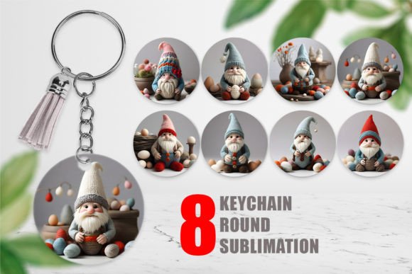Reviewing Keychain Easter Gnome Embroidery for Holiday Sales