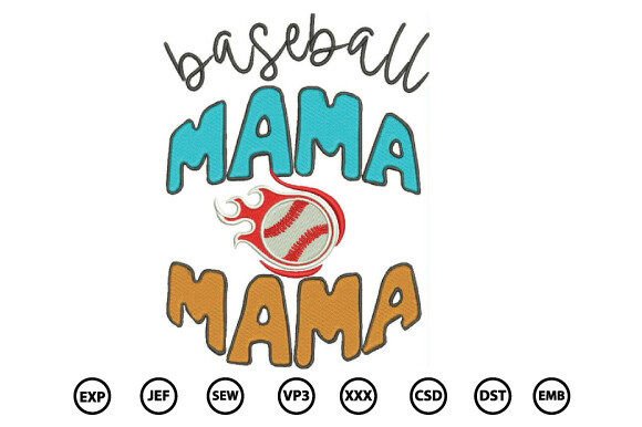 Reviewing the Baseball Mama Embroidery Design for Holiday Sales