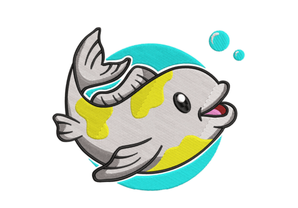 Reviewing the Circle of Water Fish Embroidery Design