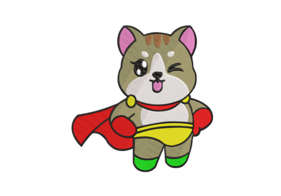 Reviewing the Super Cat Embroidery Digitizing Design
