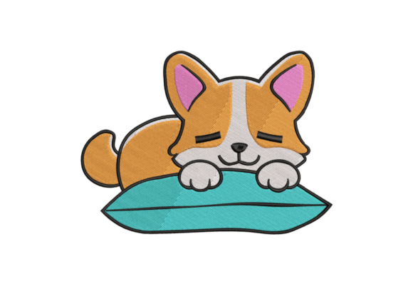 Sleepy Puppy: A Cozy Embroidery Design Review