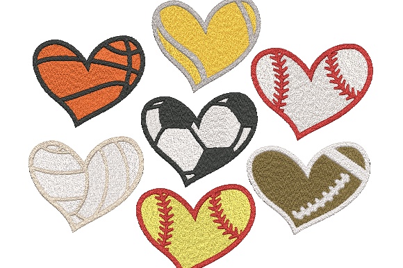 Sports Ball Heart Embroidery: A Designer’s Review