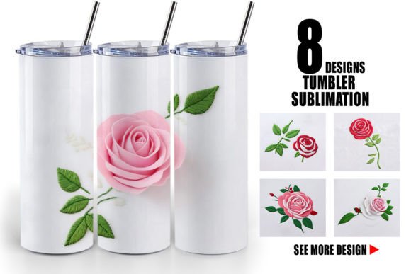 Tumbler Rose Embroidery: A Holiday Design Review